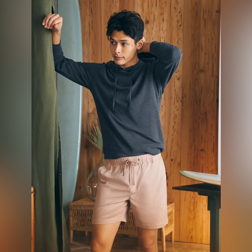 Faherty Essential Drawstring Short (7.5" Inseam) … - image 2